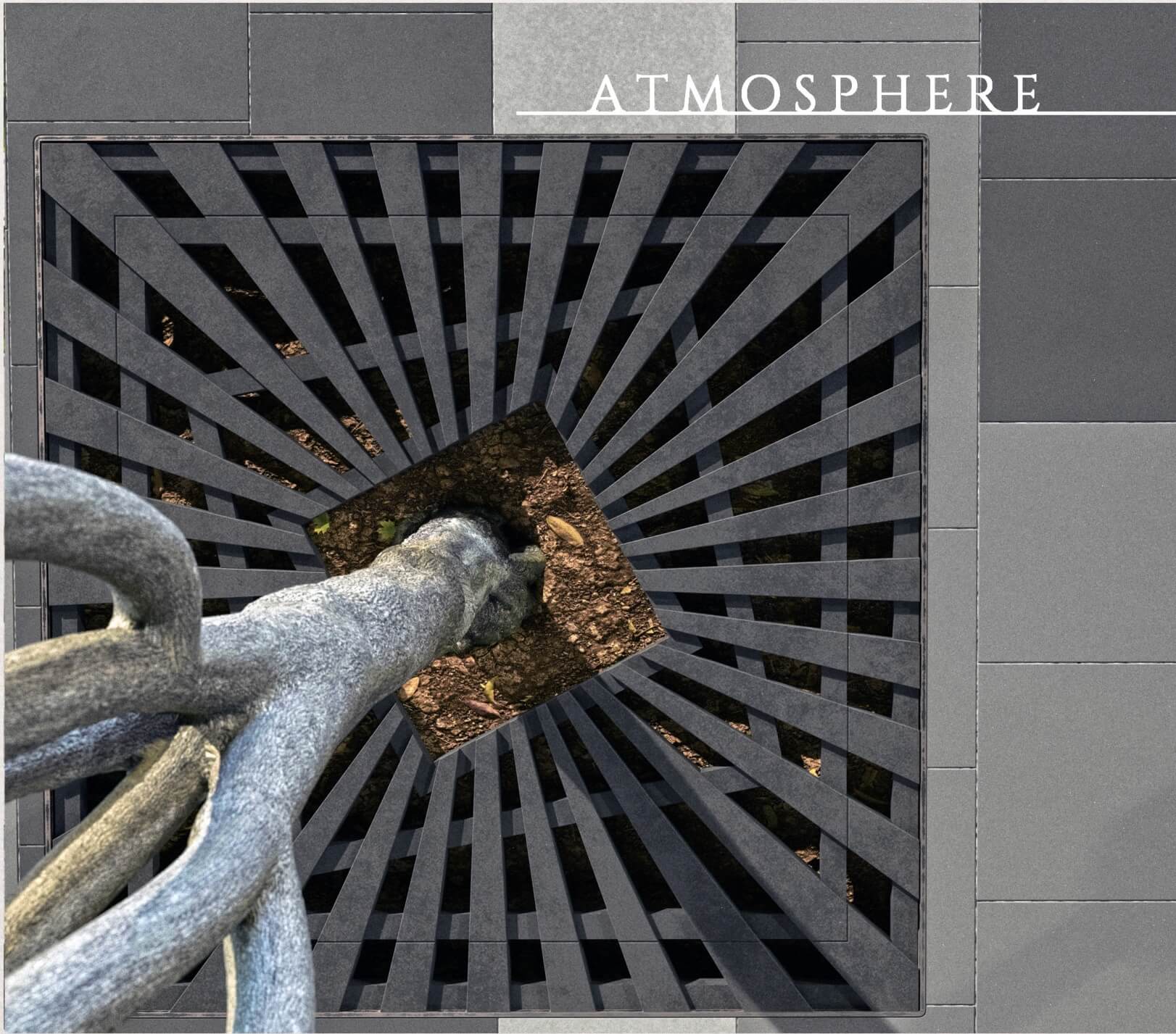 Приствольная решетка для дерева ZKING ATMOSPHERE 1.2х1.2м Черная в Лобне фото