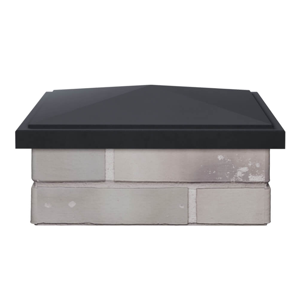 Колпак Zking БонаМоно Серый на столб 1.5х1.5 кирпича (385х385, 400х400мм) Лобня фото