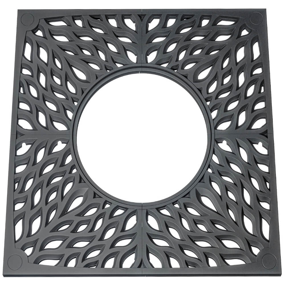 Приствольная решетка для дерева ZKING CRUST 2х2м Черная Лобня фото