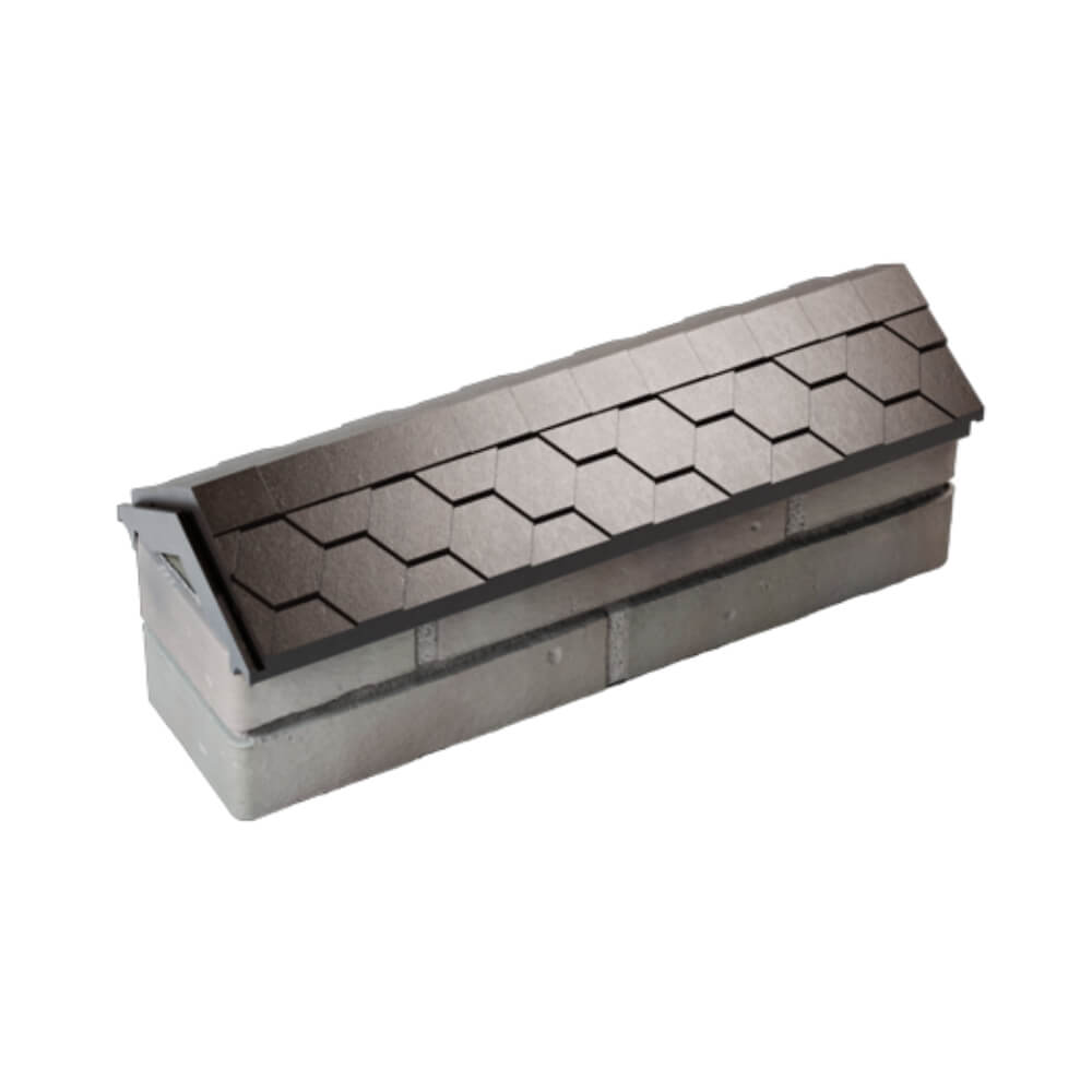 Парапет Zking Эверест Коричневый с посадкой на 0.5 кирпича (130мм) в Лобне фото