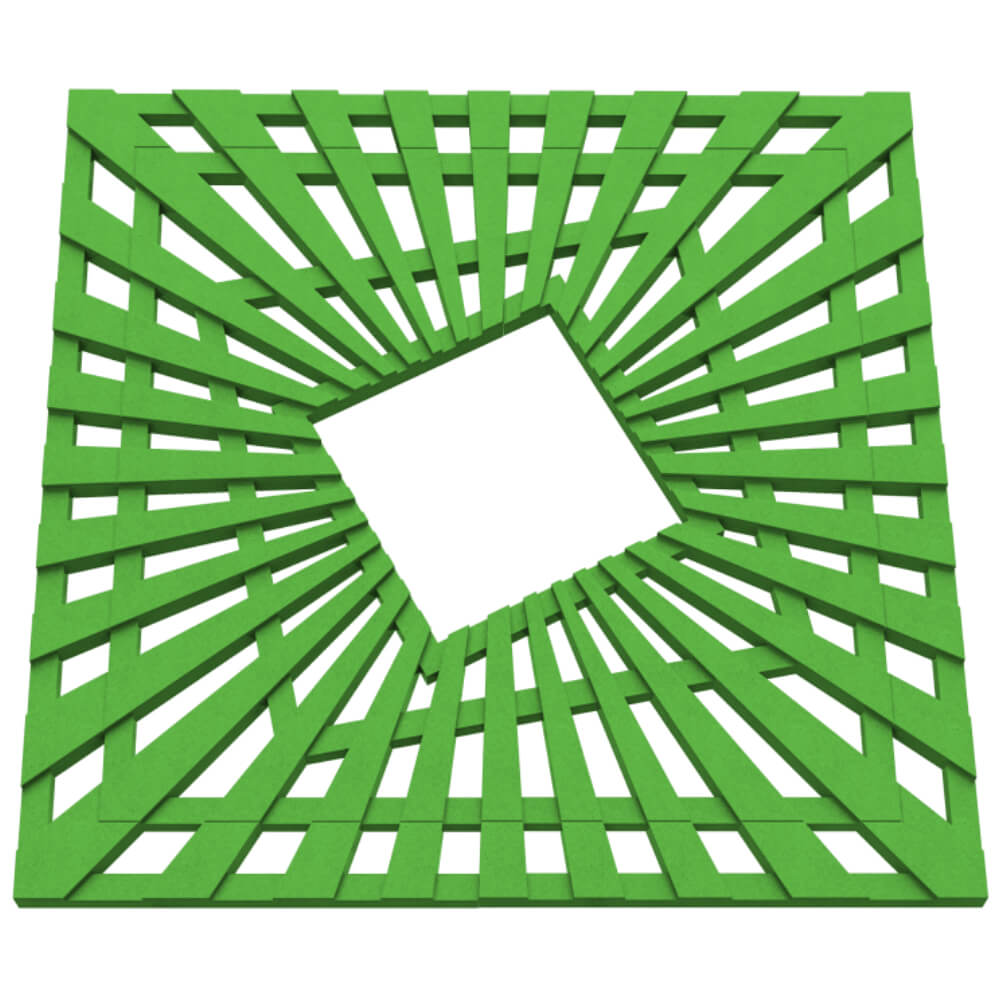 Приствольная решетка для дерева ZKING ATMOSPHERE 1.2х1.2м Зеленая в Лобне фото