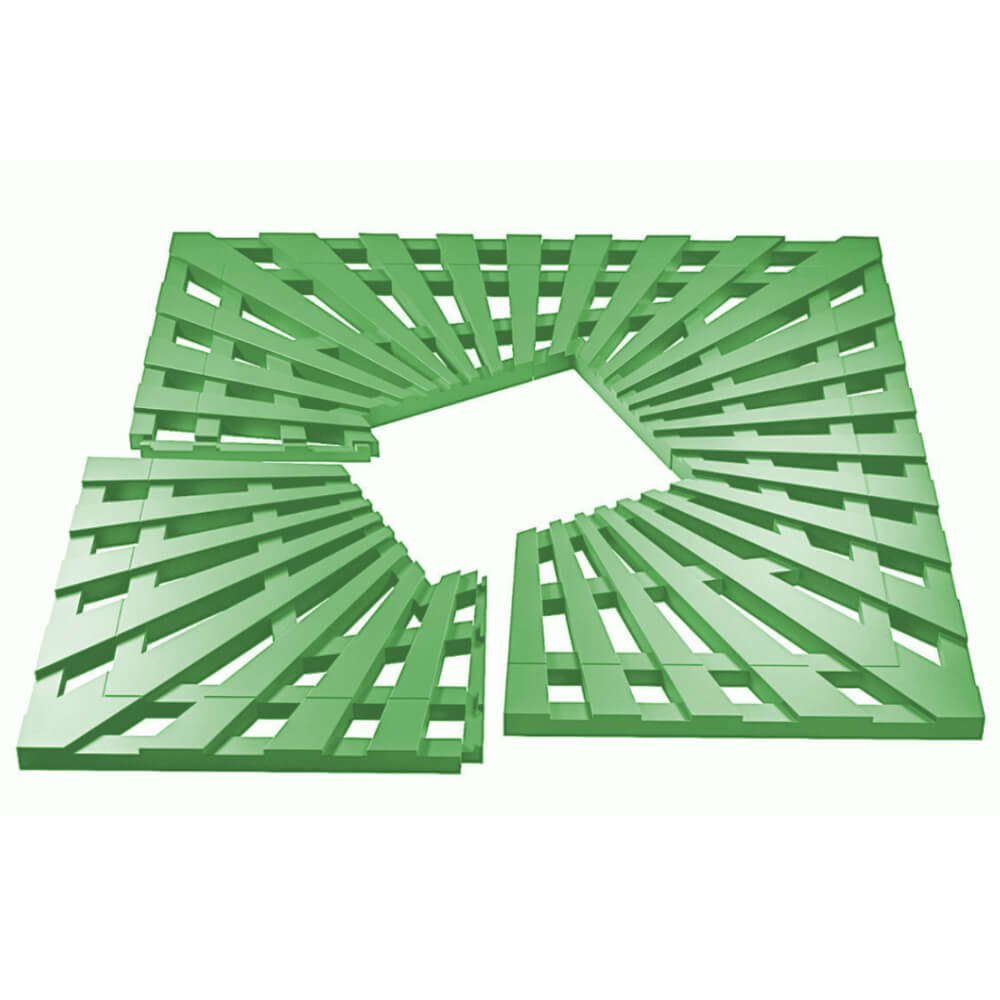 Приствольная решетка для дерева ZKING ATMOSPHERE 1.2х1.2м Зеленая в Лобне фото