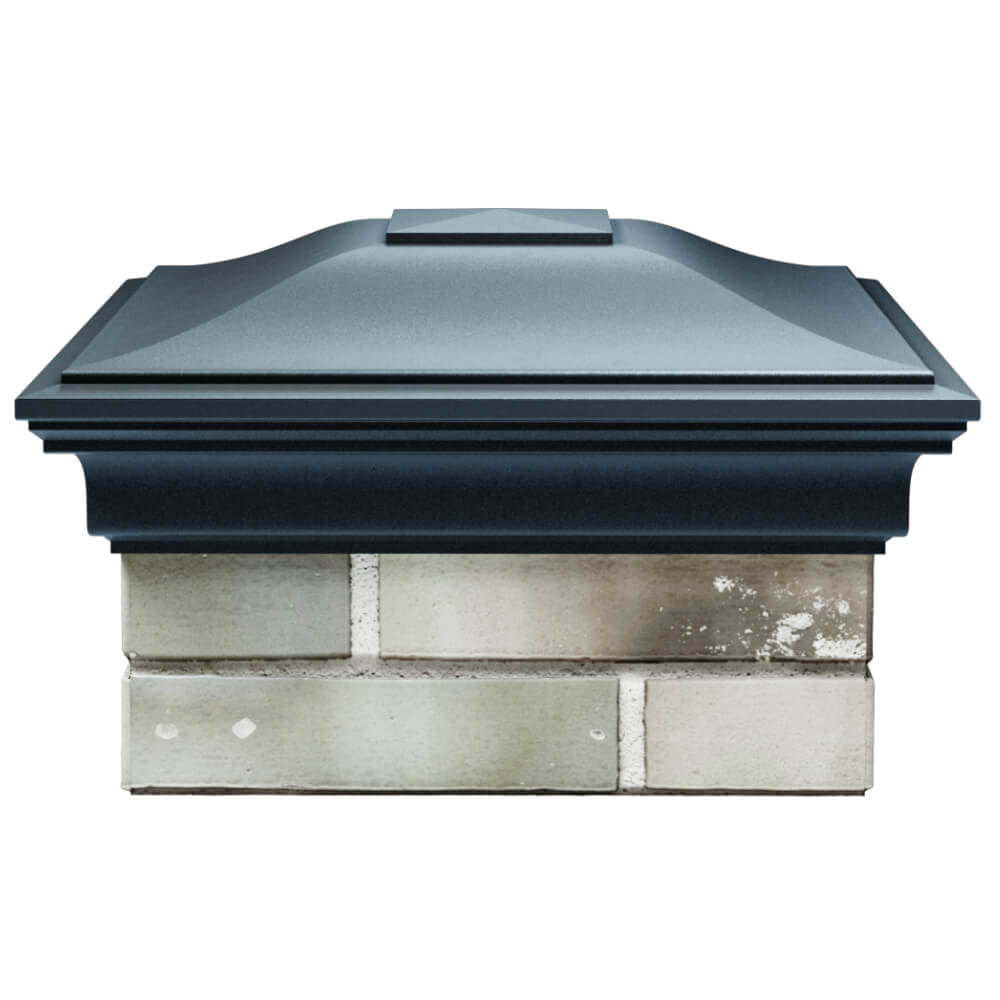 Колпак Zking Монблан Серый на столб 1.5х1.5 кирпича (385х385мм) Лобня фото