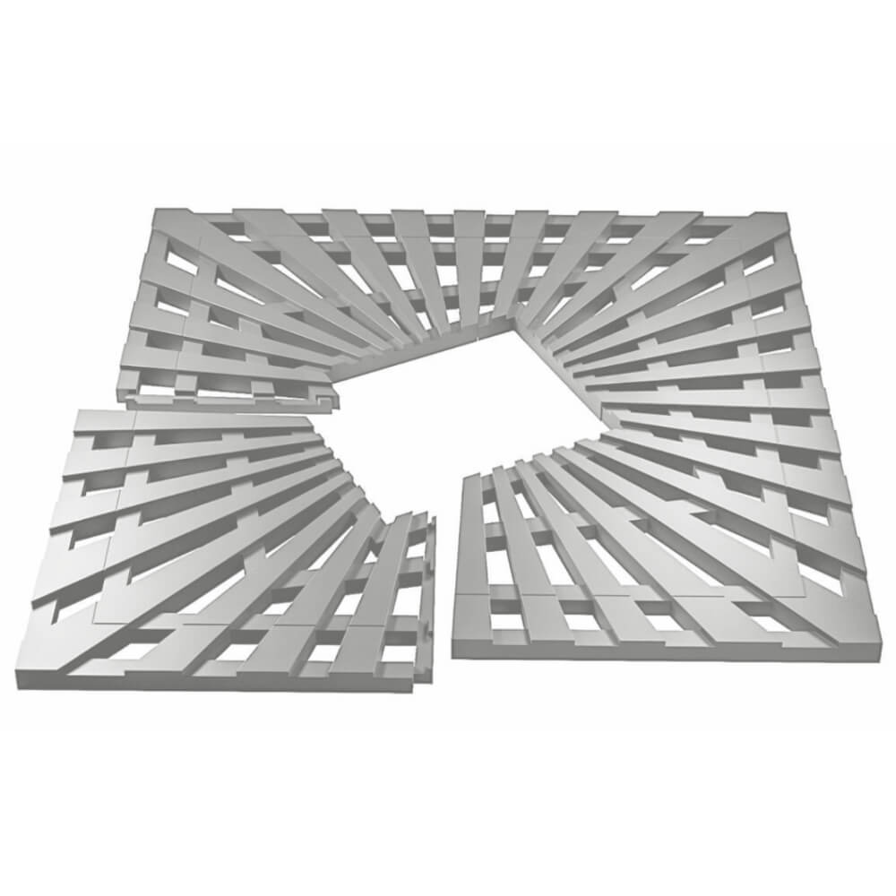 Приствольная решетка для дерева ZKING ATMOSPHERE 1.2х1.2м Бежевая в Лобне фото