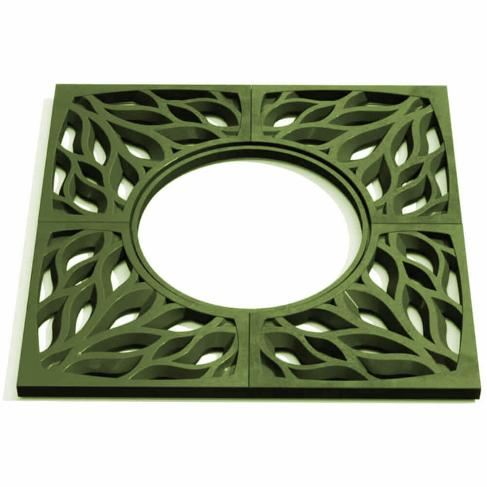 Приствольная решетка для дерева ZKING CRUST 1.2х1.2м Зеленая Лобня фото