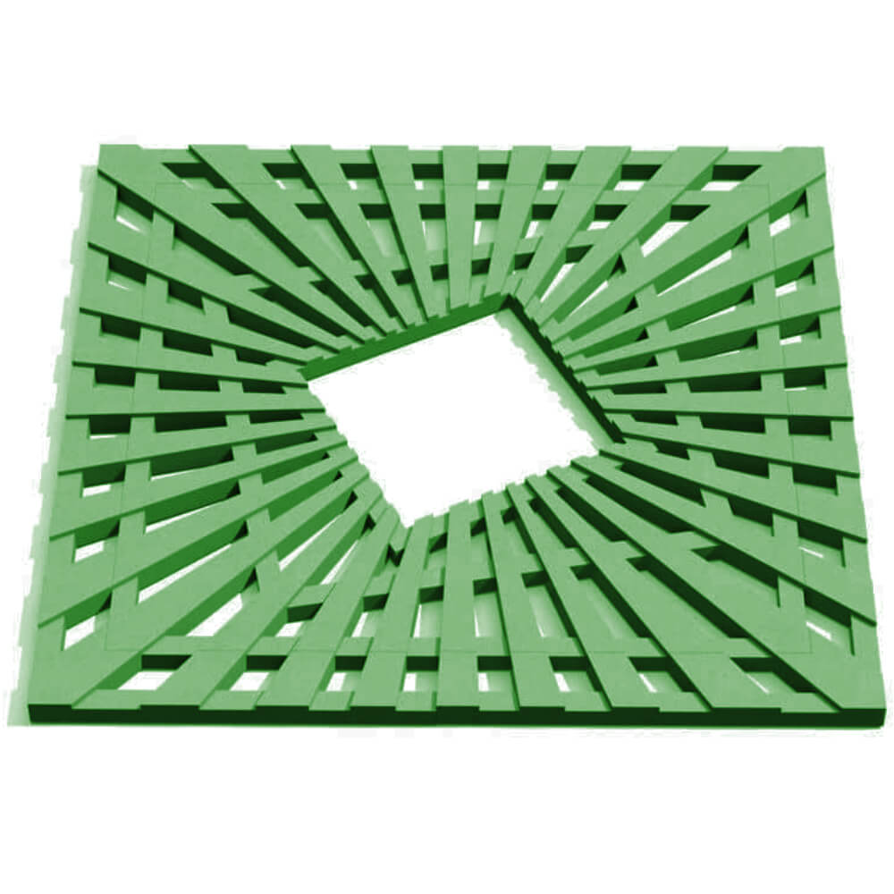 Приствольная решетка для дерева ZKING ATMOSPHERE 1.2х1.2м Зеленая Лобня фото