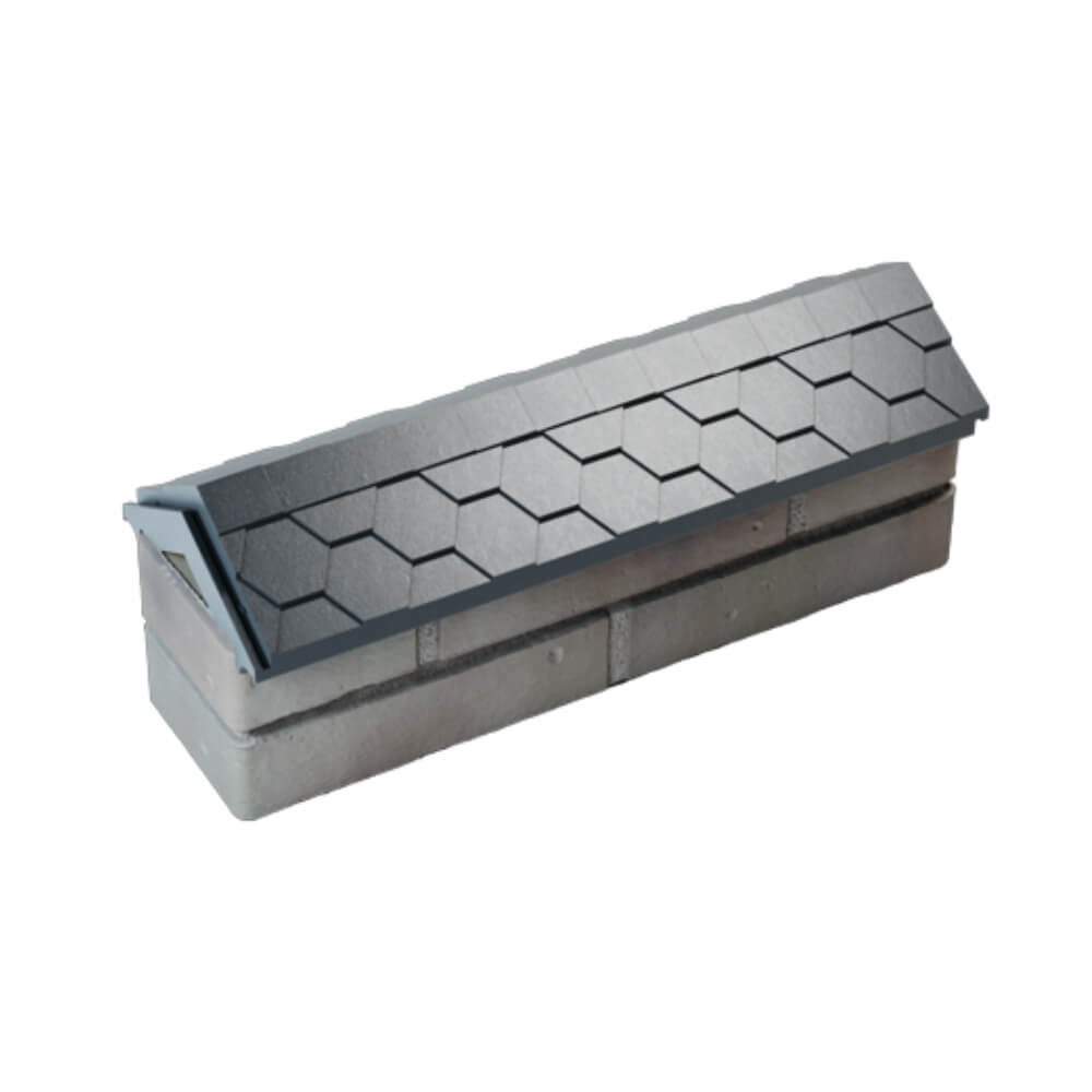 Парапет Zking Эверест Серый с посадкой на 0.5 кирпича (130мм) в Лобне фото